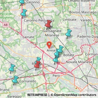 Mappa , 20020 Arese MI, Italia (5.20538)