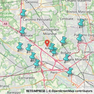 Mappa , 20020 Arese MI, Italia (4.54923)