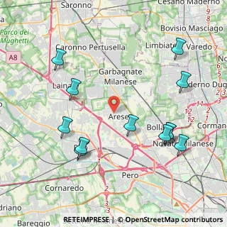 Mappa , 20020 Arese MI, Italia (4.57083)