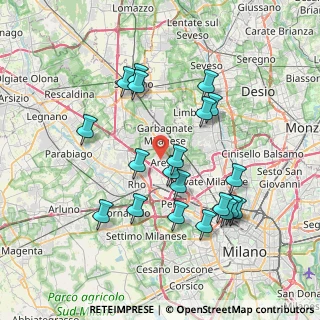 Mappa , 20020 Arese MI, Italia (7.3515)