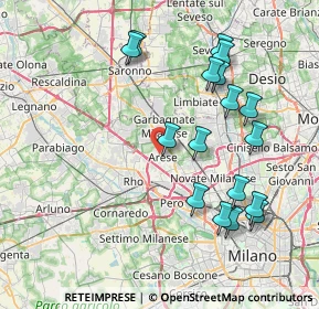 Mappa , 20020 Arese MI, Italia (8.25941)