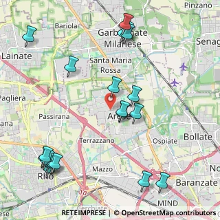 Mappa , 20020 Arese MI, Italia (2.613)
