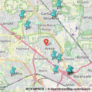 Mappa , 20020 Arese MI, Italia (2.95818)