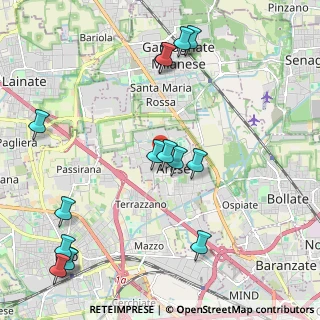 Mappa , 20020 Arese MI, Italia (2.56733)