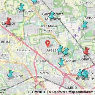 Mappa , 20020 Arese MI, Italia (3.36769)