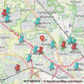 Mappa , 20020 Arese MI, Italia (2.93313)