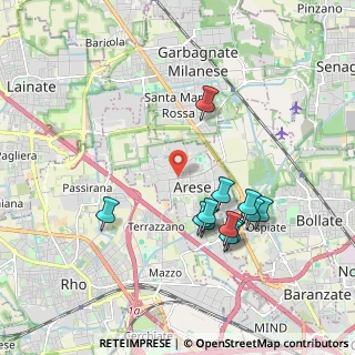 Mappa , 20020 Arese MI, Italia (1.85583)