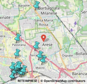 Mappa , 20020 Arese MI, Italia (3.28)