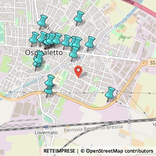 Mappa Via G. la Pira, 25035 Ospitaletto BS, Italia (0.5445)