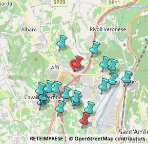 Mappa Centro Commerciale Affi, 37010 Affi VR, Italia (1.9825)