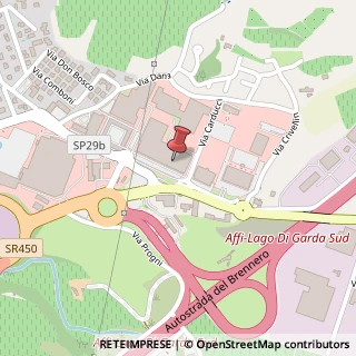 Mappa Via Giovanni Pascoli, 42, 37010 Affi, Verona (Veneto)