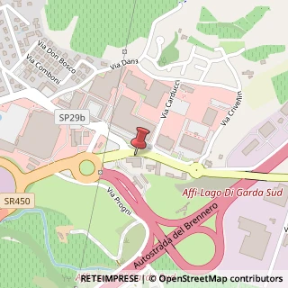 Mappa Via San Pieretto, 29, 37010 Affi, Verona (Veneto)