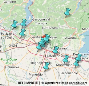 Mappa Via Monte Ortigara, 25128 Brescia BS, Italia (14.92357)