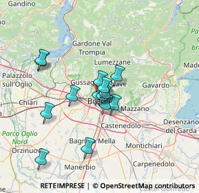 Mappa Via Monte Ortigara, 25128 Brescia BS, Italia (10.72)