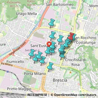 Mappa Via Monte Ortigara, 25128 Brescia BS, Italia (0.682)