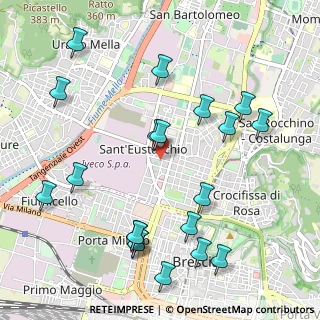 Mappa Via Lodovico Pavoni, 25128 Brescia BS, Italia (1.208)