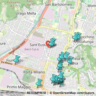 Mappa Via Lodovico Pavoni, 25128 Brescia BS, Italia (1.2895)