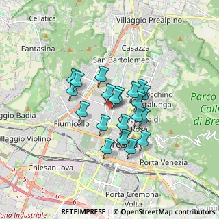 Mappa Via Monte Ortigara, 25128 Brescia BS, Italia (1.2145)