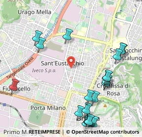 Mappa Via Lodovico Pavoni, 25128 Brescia BS, Italia (1.3265)