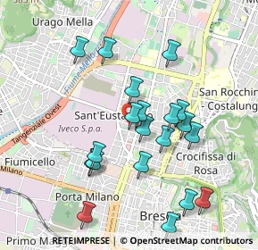 Mappa Via Lodovico Pavoni, 25128 Brescia BS, Italia (0.9145)