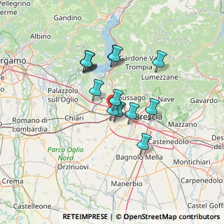 Mappa Via Gaetano Salvemini, 25035 Ospitaletto BS, Italia (10.74714)