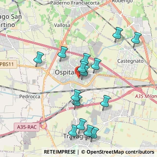 Mappa Via Gaetano Salvemini, 25035 Ospitaletto BS, Italia (2.03867)