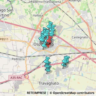 Mappa Via A. Doria, 25035 Ospitaletto BS, Italia (1.166)