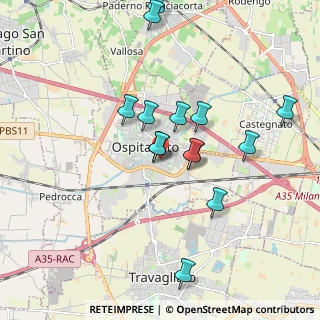 Mappa Via A. Doria, 25035 Ospitaletto BS, Italia (1.75929)