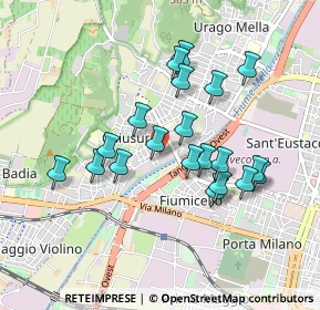 Mappa Via Niccolò Paganini, 25127 Brescia BS, Italia (0.807)