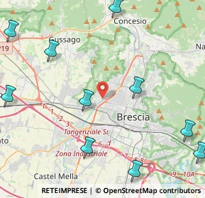 Mappa Via Niccolò Paganini, 25127 Brescia BS, Italia (6.10273)