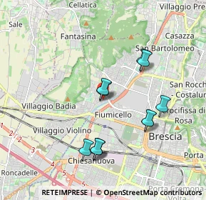 Mappa Via Niccolò Paganini, 25127 Brescia BS, Italia (1.75818)