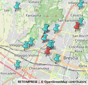 Mappa Via Niccolò Paganini, 25127 Brescia BS, Italia (1.90733)