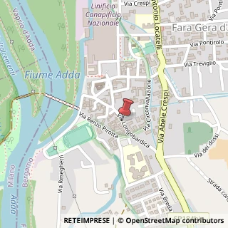 Mappa Via longobardica 4, 24045 Fara Gera d'Adda, Bergamo (Lombardia)