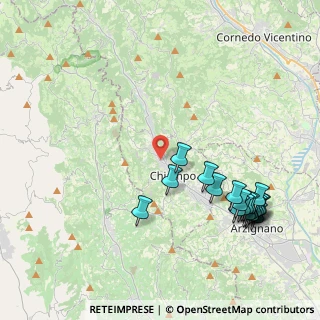 Mappa Via Zaupa, 36072 Chiampo VI, Italia (4.9325)