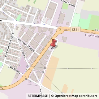 Mappa Via San Pio da Pietrelcina, 87, 25035 Ospitaletto, Brescia (Lombardia)