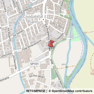 Mappa Via Indipendenza,  9, 24050 Cividate al Piano, Bergamo (Lombardia)