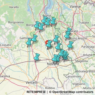 Mappa Via Novara, 28015 Momo NO, Italia (12.059)