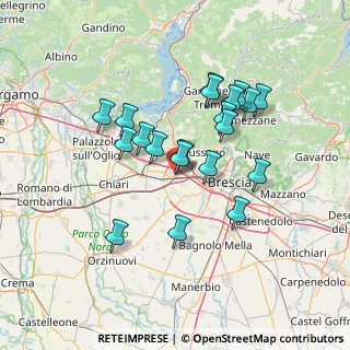 Mappa Via 25 Aprile, 25035 Ospitaletto BS, Italia (12.2365)