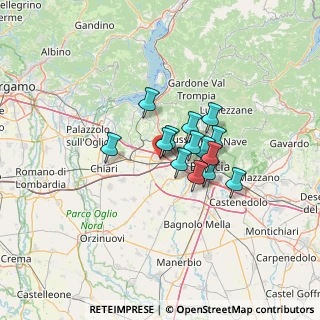 Mappa Via 25 Aprile, 25035 Ospitaletto BS, Italia (8.53429)