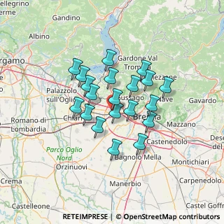 Mappa Via 25 Aprile, 25035 Ospitaletto BS, Italia (10.335)
