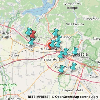 Mappa Via 25 Aprile, 25035 Ospitaletto BS, Italia (6.09)