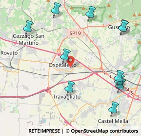 Mappa Via 25 Aprile, 25035 Ospitaletto BS, Italia (5.31364)