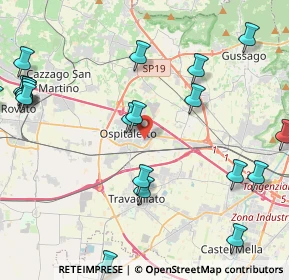 Mappa Via 25 Aprile, 25035 Ospitaletto BS, Italia (5.535)
