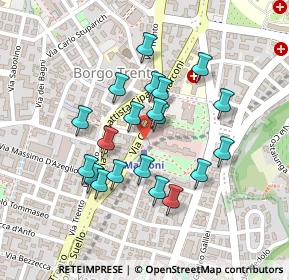 Mappa Via Marconi Guglielmo, 25128 Brescia BS, Italia (0.191)