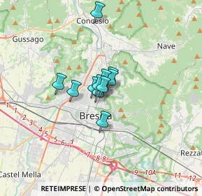 Mappa Via Marconi Guglielmo, 25128 Brescia BS, Italia (1.64818)