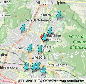 Mappa Via Marconi Guglielmo, 25128 Brescia BS, Italia (1.94583)