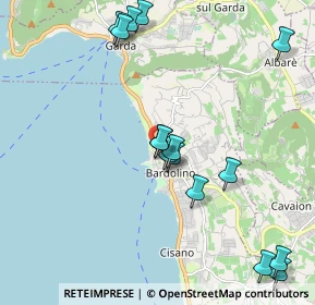 Mappa Via Don, 37011 Bardolino VR, Italia (2.21933)