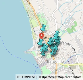Mappa Via Don, 37011 Bardolino VR, Italia (0.3215)