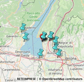 Mappa Via Don, 37011 Bardolino VR, Italia (7.58538)