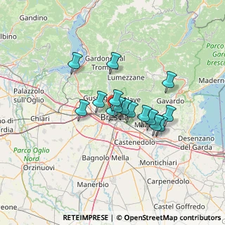 Mappa Via Sant'Eustacchio, 25128 Brescia BS, Italia (9.57267)